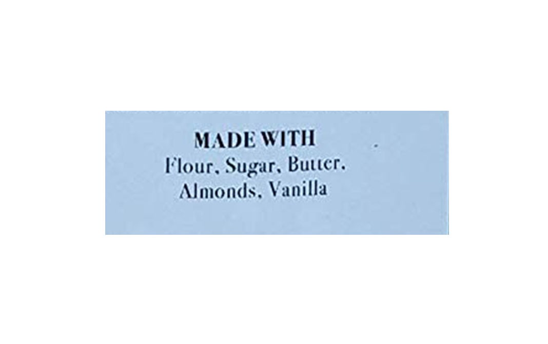 Mo's Almond Cookies    Glass Jar  200 grams